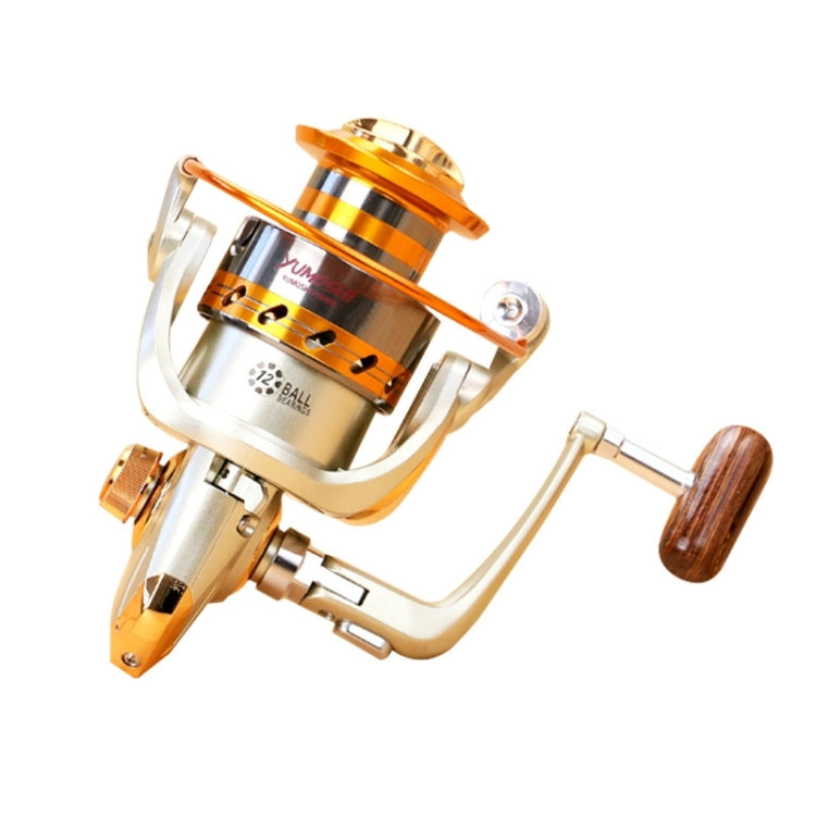 YUMOSHI Ball Bearings Rocker Handle Wheel Seat Fishing Spinning Reel, EF1000, EF2000, EF3000, EF4000, EF5000, EF6000, EF7000, EF8000