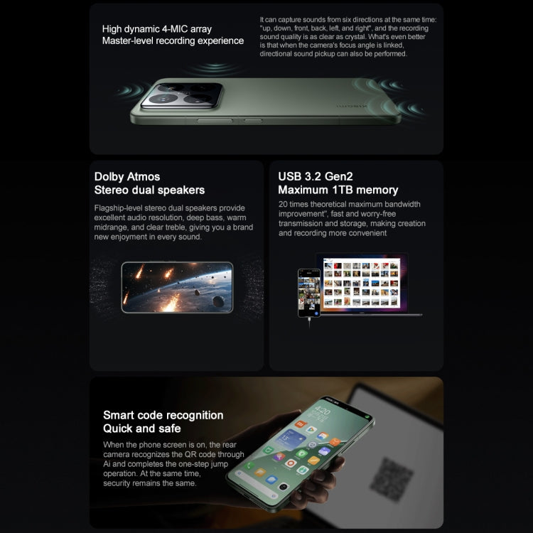 Xiaomi 15 Pro, 16GB+512GB, 6.73 inch Xiaomi HyperOS 2 Snapdragon 8 Elite Octa Core 3nm up to 4.32GHz, NFC, Network: 5G, Xiaomi 15 Pro, 16GB+512GB