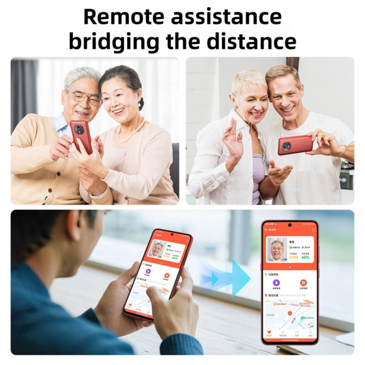 QIN L1 Global Elderly Smartphone, 6GB+128GB, 6.67 inch, Android MediaTek Helio G81 Octa Core, Network: 4G, Support Google Play