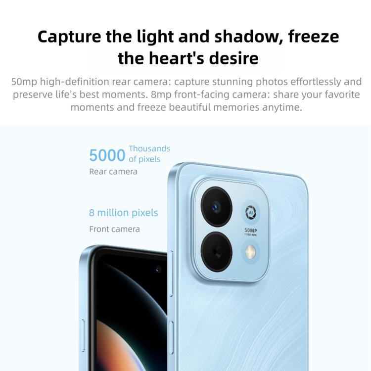 HUAWEI Enjoy 90, 8GB+128GB, Side Fingerprint, 6.67 inch HarmonyOS 6.0 Kirin 8000A, OTG, Not Support Google Play, 8GB+128GB