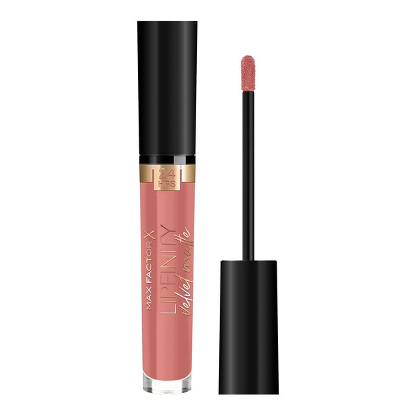 Max Factor Lipfinity 24 Hour Velvet Matte Lipstick 2.3ml - 65 Vanity Brown