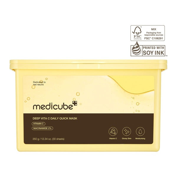 Medicube Deep Vita C Daily Quick Mask 350g (30 sheets)