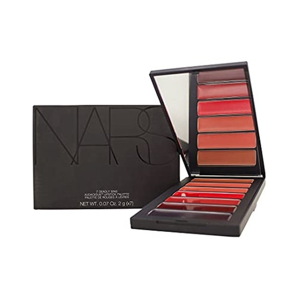 NARS Seven Deadly Sins Audacious Lipstick Palette 7 x 2g