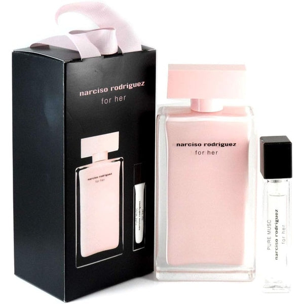 Narciso Rodriguez for Her Gift Set 100ml EDP + 10ml EDP Pure Musc (This set contains:
1 x 100ml EDP
1 x 10ml EDP Pure Musc)