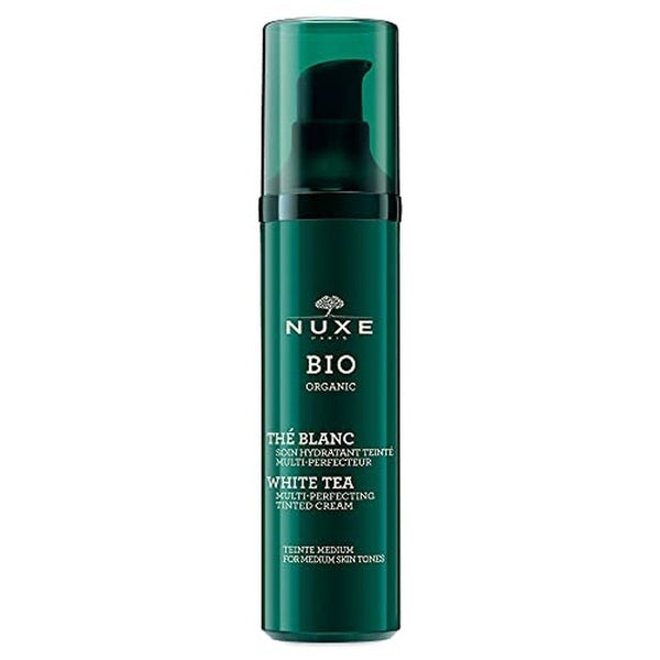 Nuxe Bio Organic White Tea Multi-Perfecting Tinted Face Cream 50ml - Medium Skin Tones