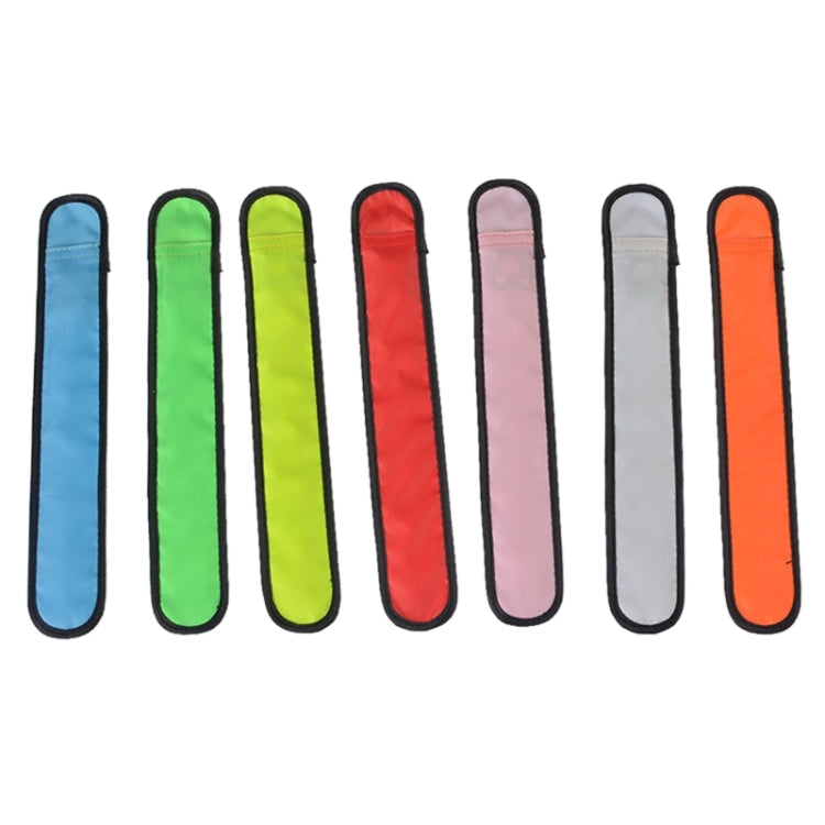 LED Luminous Slap Pat Circle Outdoors sports Wristband, Small, Size:26*4cm, 26x4cm Green