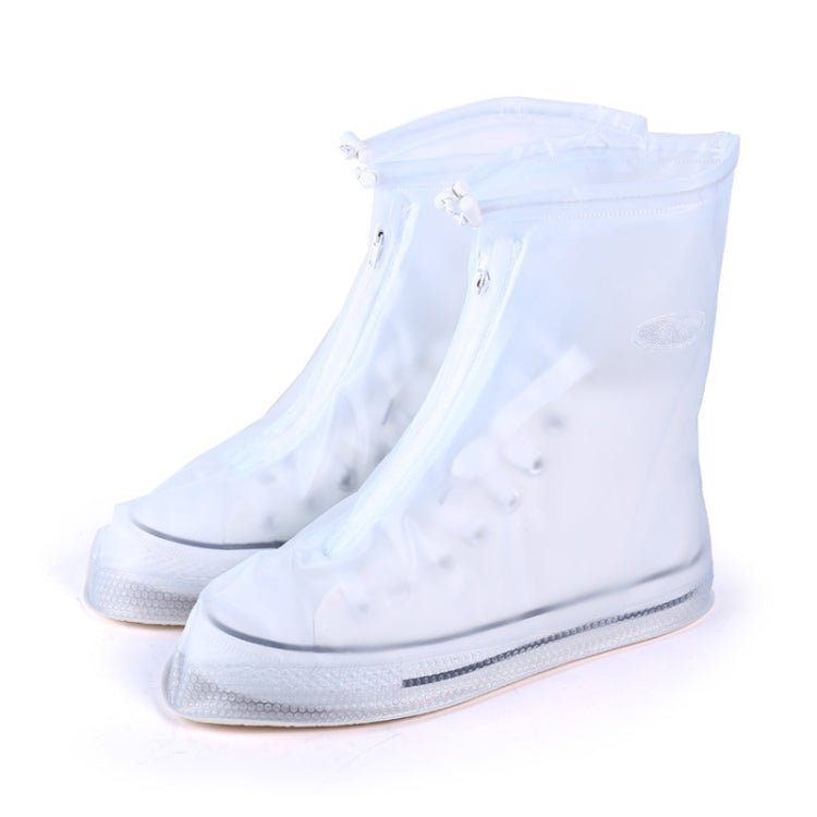 Fashion PVC Non-slip Waterproof Thick-soled Shoe Cover Size: S, Size: S