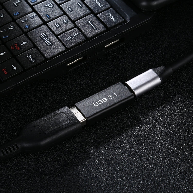 Type-C / USB-C Female to USB 3.0 Female Aluminium Alloy Adapter, Type-C Female to USB 3.0 Female