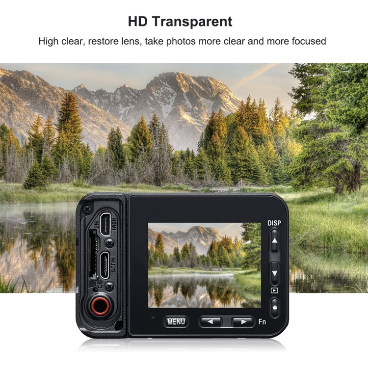 PULUZ Front Lens and Back LCD Display Flexible Anti-fingerprint AF HD Film for Sony RX0 II / RX0, For Sony RX0 II