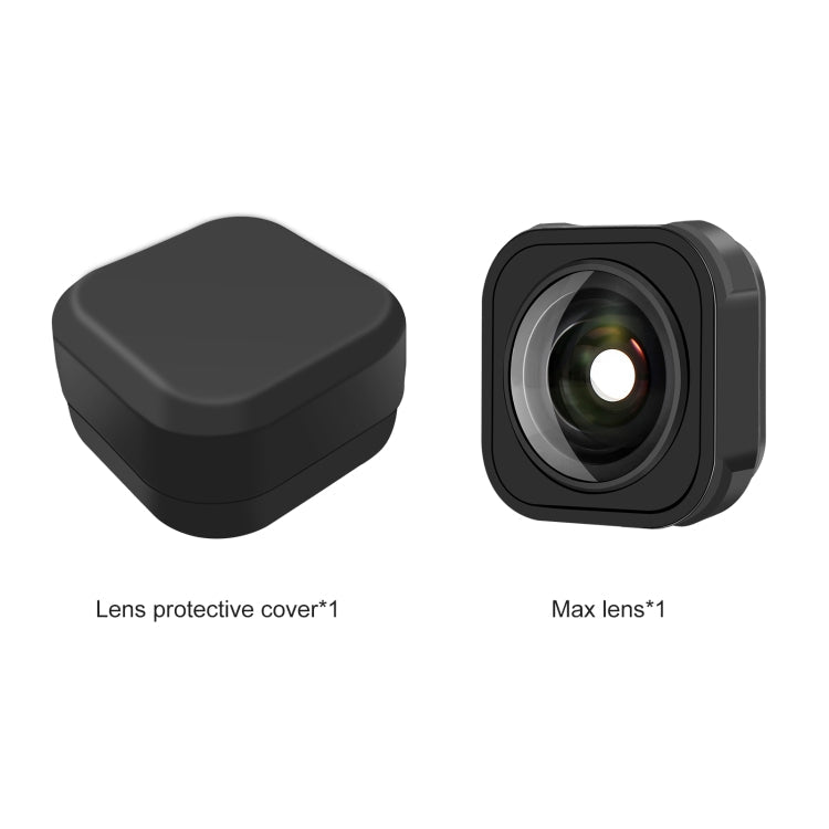 PULUZ Max Lens Mod Wide Angle Lens for GoPro Hero13 Black / Hero12 Black / Hero11 Black / HERO10 Black / HERO9 Black, For GoPro Hero13 Black / Hero12 Black