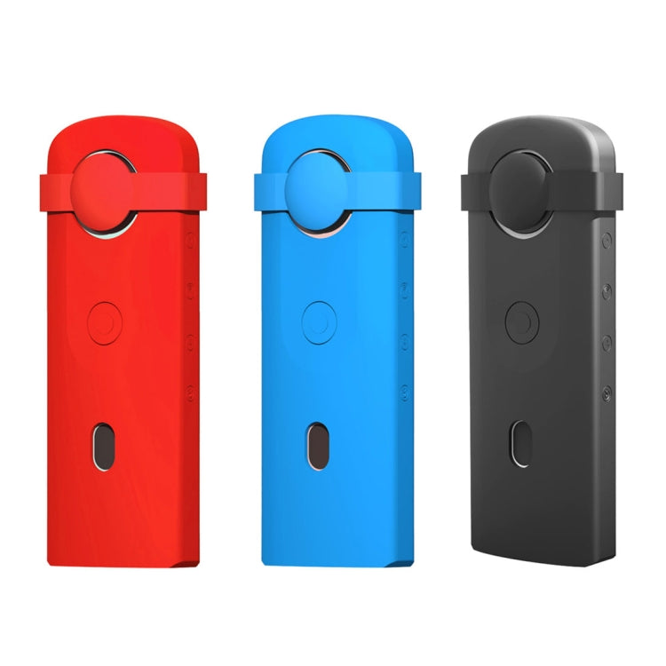 PULUZ Silicone Protective Case with Lens Cover for Ricoh Theta SC2 360 Panoramic Camera, Silicone Case For Ricoh Theta SC2(Black)