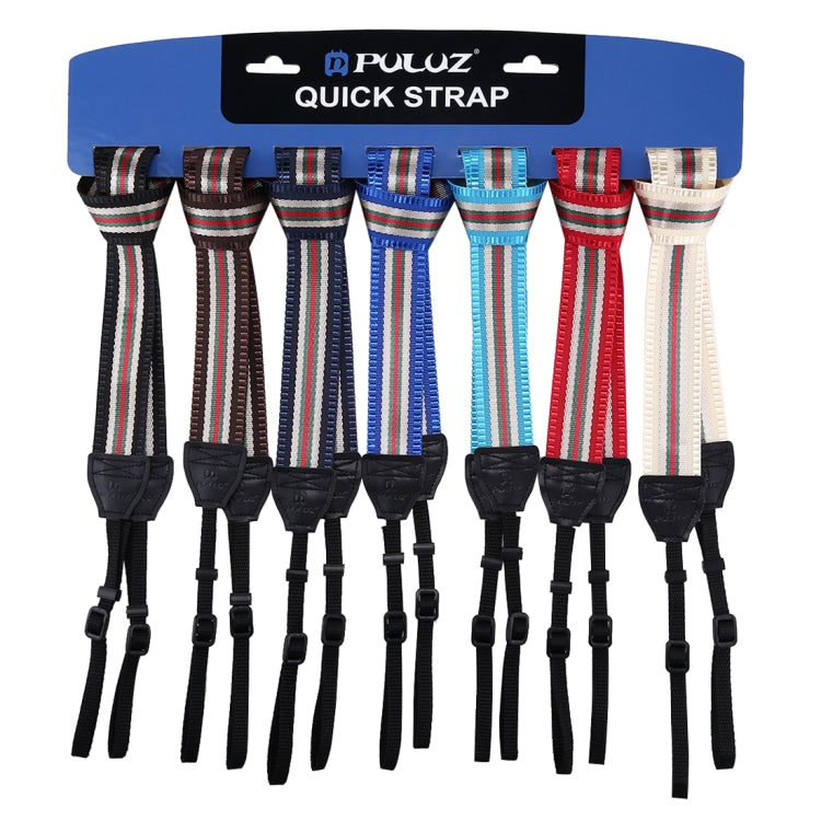 PULUZ Stripe Style Series Shoulder Neck Strap Camera Strap for SLR / DSLR Cameras, Stripe 10