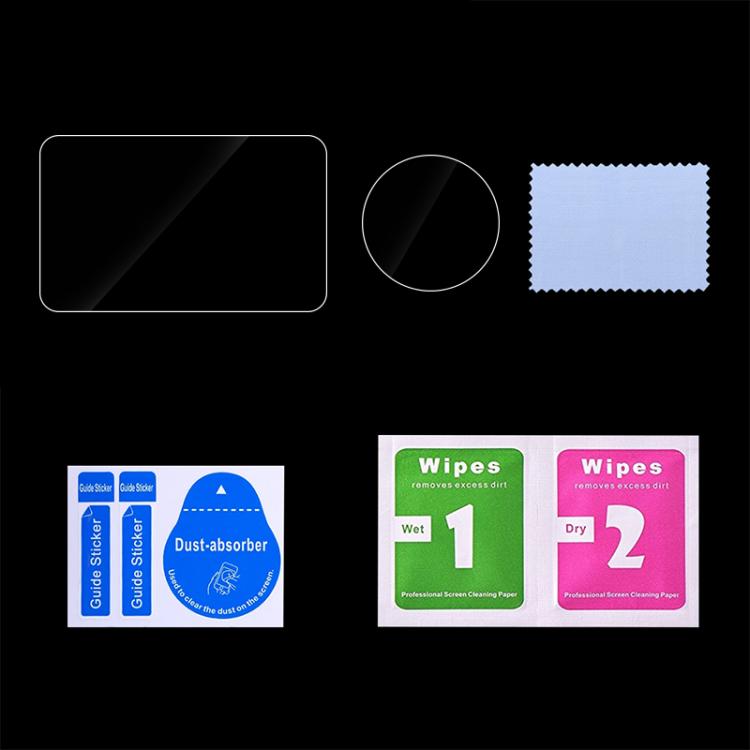 For Insta360 GO Ultra PULUZ 2 in 1 Screen + Lens Tempered Glass Film, For Insta360 GO Ultra