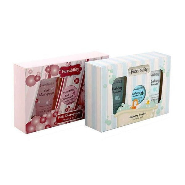 Possibility Blueberry Pancakes and Pink Champagne Gift Sets Duo Pack