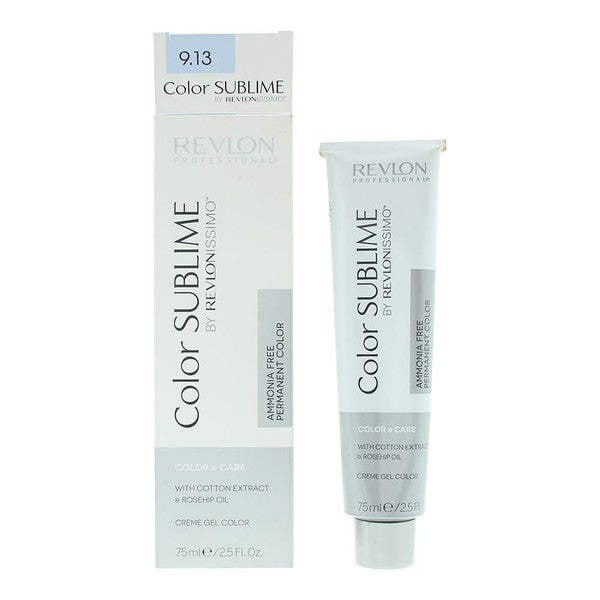 Revlon Color Sublime Creme Gel Colour 75ml - 9.13 Very Light Ash Blonde