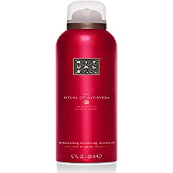Rituals The Ritual Of Ayurveda Foaming Shower Gel 200ml - Indian Rose and Sweet Almond Oil