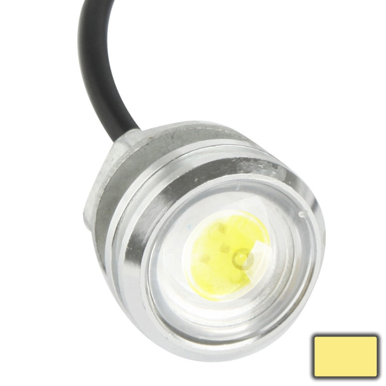3W Waterproof Eagle Eye Light LED Light for Vehicles, Cable Length: 60cm, 蓝光, Red, Warm White