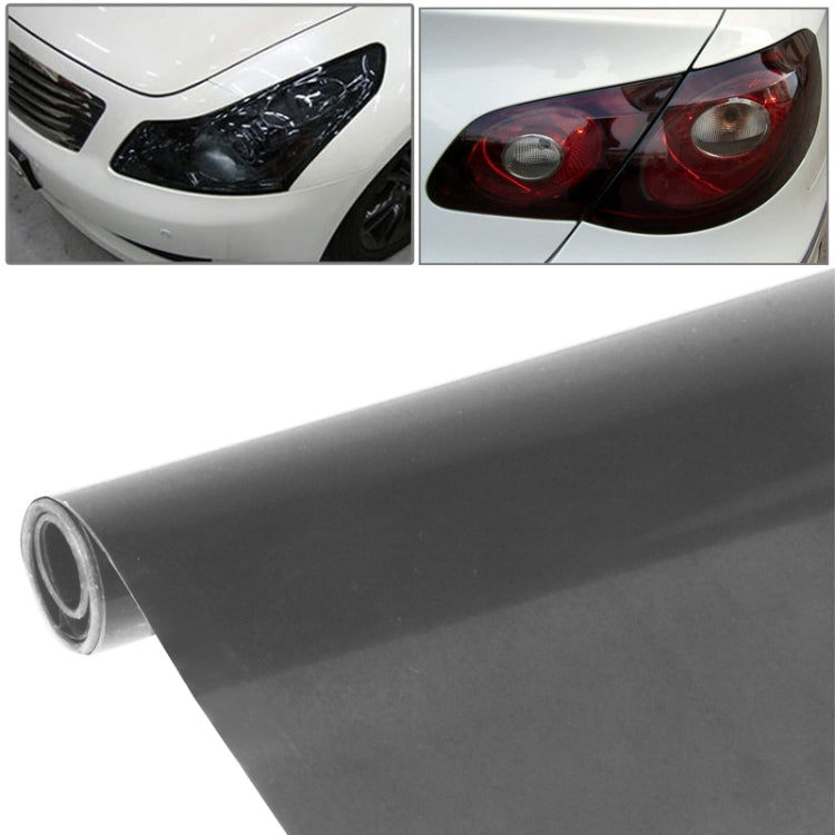 Protective Decoration Flash Point Car Light Membrane /Lamp Sticker, Size: 195cm x 30cm, Dark Black, Baby Blue, Fluorescent Green, Pink, Crystal Green, Matte Black, Dark Blue, Grey Black