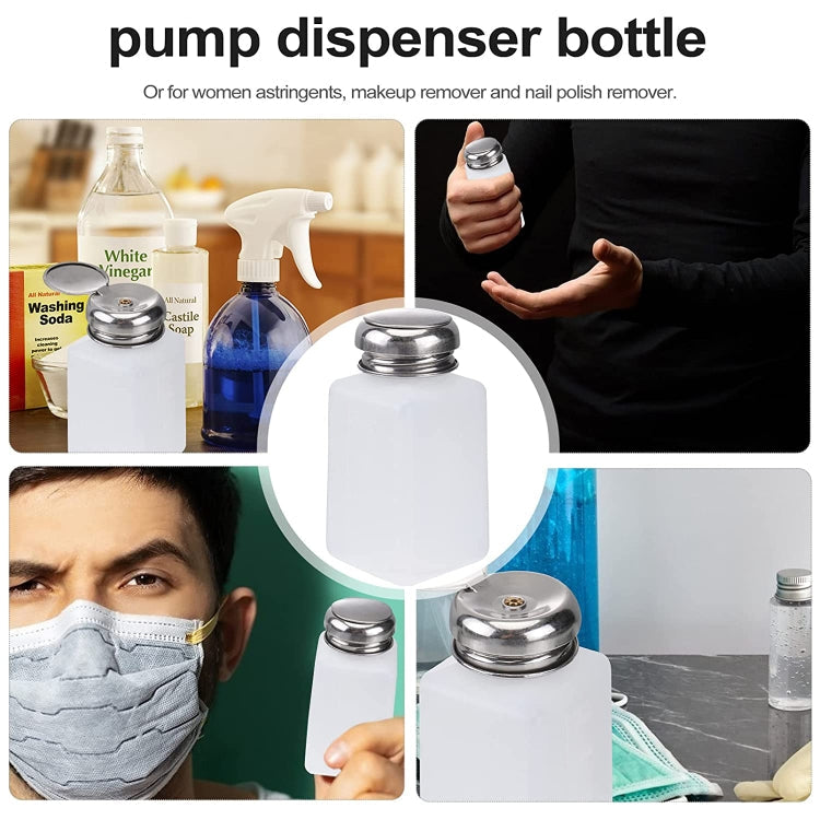 100ml Push Down Alcohol and Liquid Container Bottle, 100ml