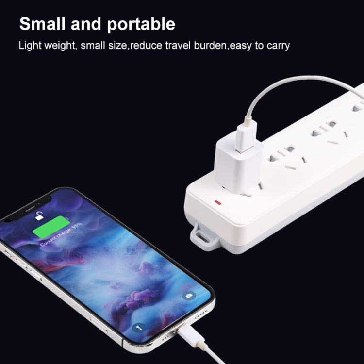 A2165 5V 1A Single USB Interface Mini Travel Charger, US Plug, EU Plug