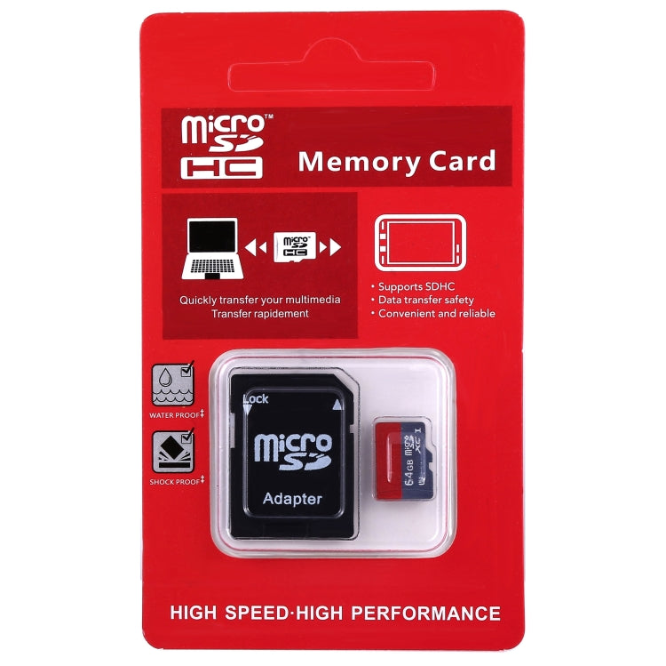 64GB High Speed Class 10 TF/Micro SDHC UHS-1(U1) Memory Card, Write: 15mb/s, Read: 30mb/s (100% Real Capacity), 64GB