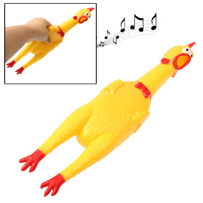 Interesting Toy Stress-Relieved Screaming Hen Shrilling Chicken Relief Squeezed Gift