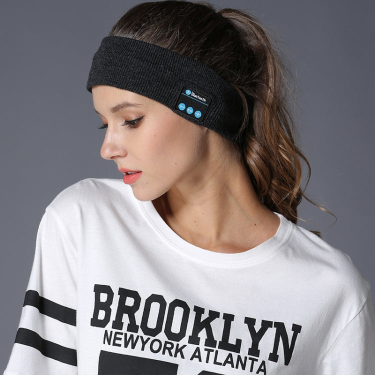 My-Call Bluetooth V5.0 Headsfree Sport Headband Music Headwear for iPhone 6 & 6s / iPhone 5 & 5S / iPhone 4 & 4S and Other Bluetooth Devices, Music Headwear Grey, usic Headwear Black, Music Headwear Dark Gray