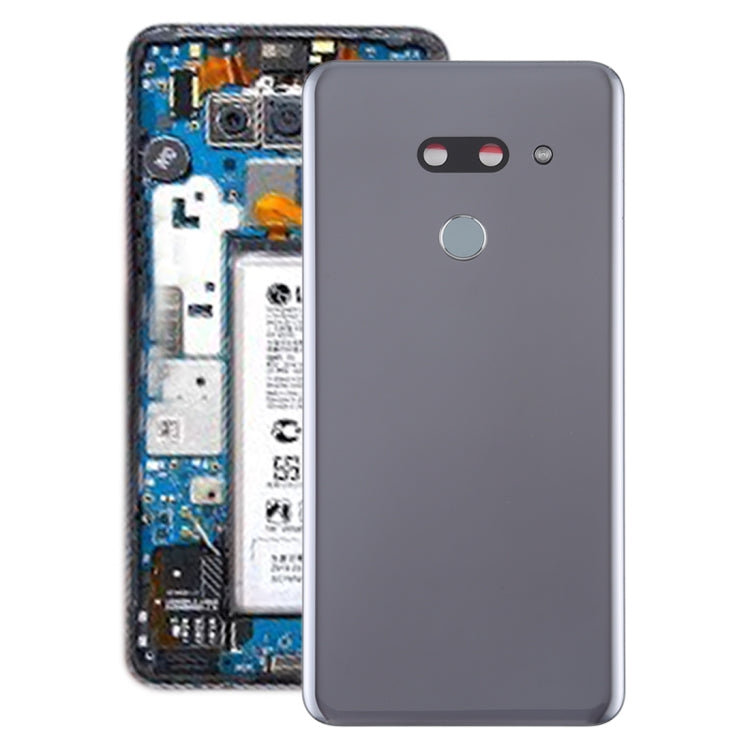 Battery Back Cover with Camera Lens Frame & Fingerprint Sensor for LG G8 ThinQ / LMG820QM7 LM-G820UMB LMG820UM1 (US Version), For LG G8 ThinQ(US Version)