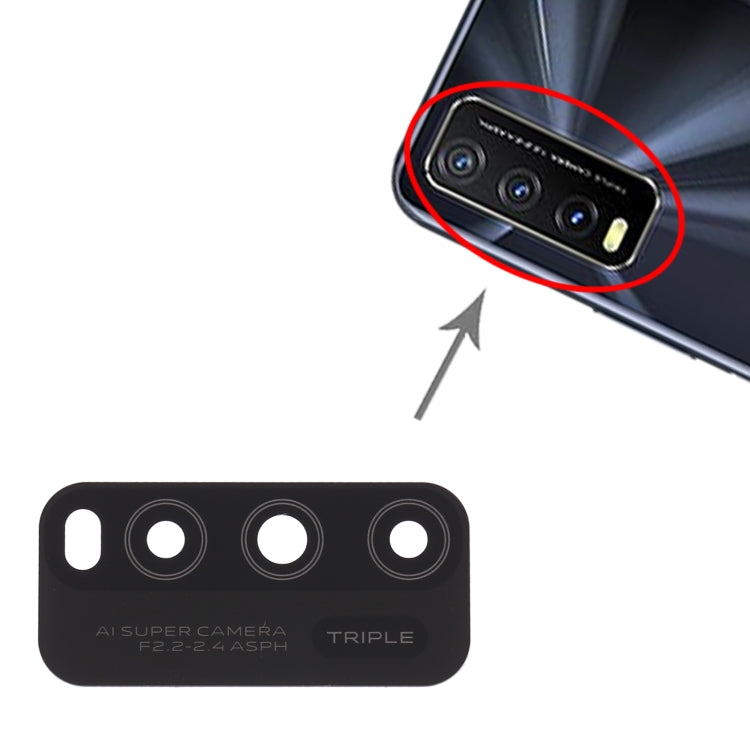 For vivo Y30 (China) V2034A / vivo Y30g V2066BA / vivo Y30 Standard 10pcs Back Camera Lens, For Vivo Y30
