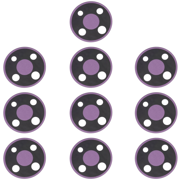 10 PCS Back Camera Lens for Nokia 3.4 TA-1288 TA-1285 TA-1283, For Nokia 3.4 (Blue), For Nokia 3.4 (Purple)