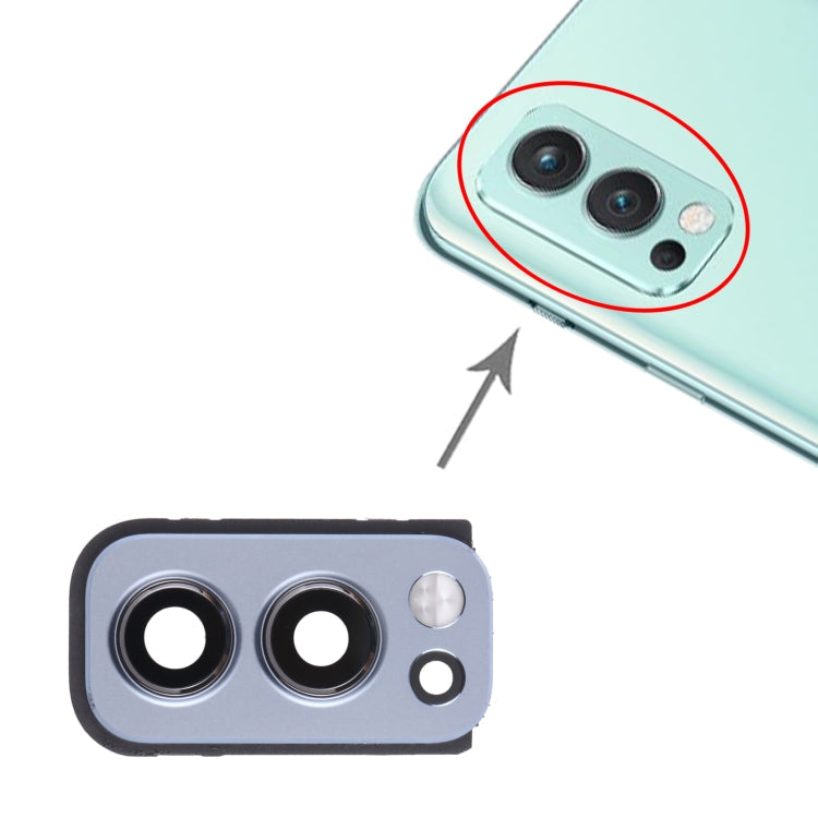 For OnePlus Nord 2 Camera Lens Cover, For OnePlus Nord 2 (Grey)