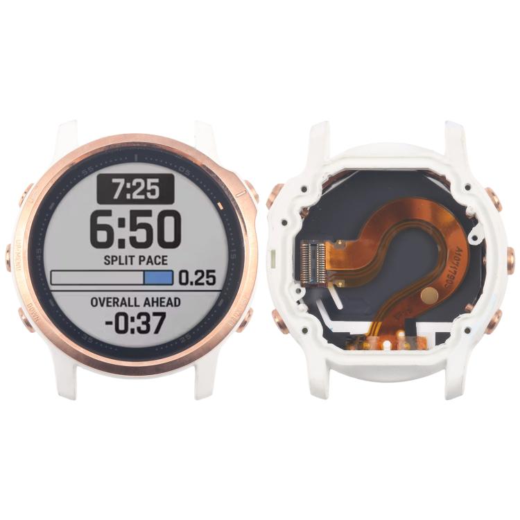 LCD Screen and Digitizer Full Assembly With Frame for Garmin Fenix 6S, For Garmin Fenix 6S, For Garmin Fenix 6S(Gold)