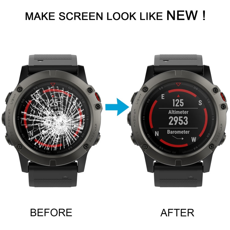 For Garmin Fenix 5X Original LCD Screen with Digitizer Full Assembly, For Garmin Fenix 5X(Original)
