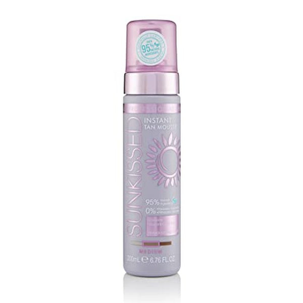 Sunkissed Professional Instant Self Tan Mousse 200ml - Medium