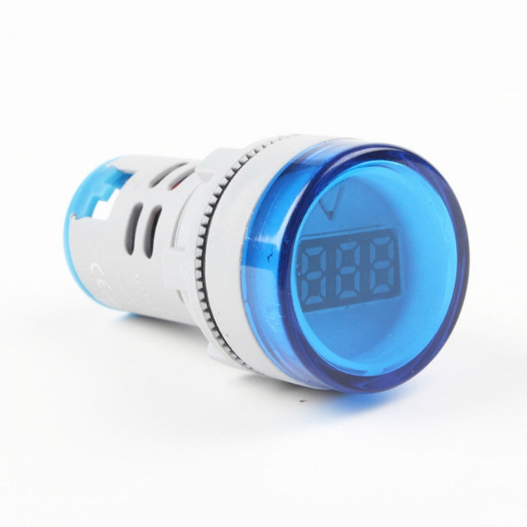 AD16-22DSV Mini Digital Display 60-500V General Indicator AC Voltmeter, Open Hole: 22mm, 60-500V White, 60-500V Red, 60-500V Green, 60-500V Yellow, 60-500V Blue