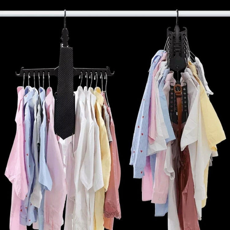 Multifunctional 5 in 1 Telescopic Folding Wardrobe Magic Trousers Rack, 5 in 1 Telescopic Rack