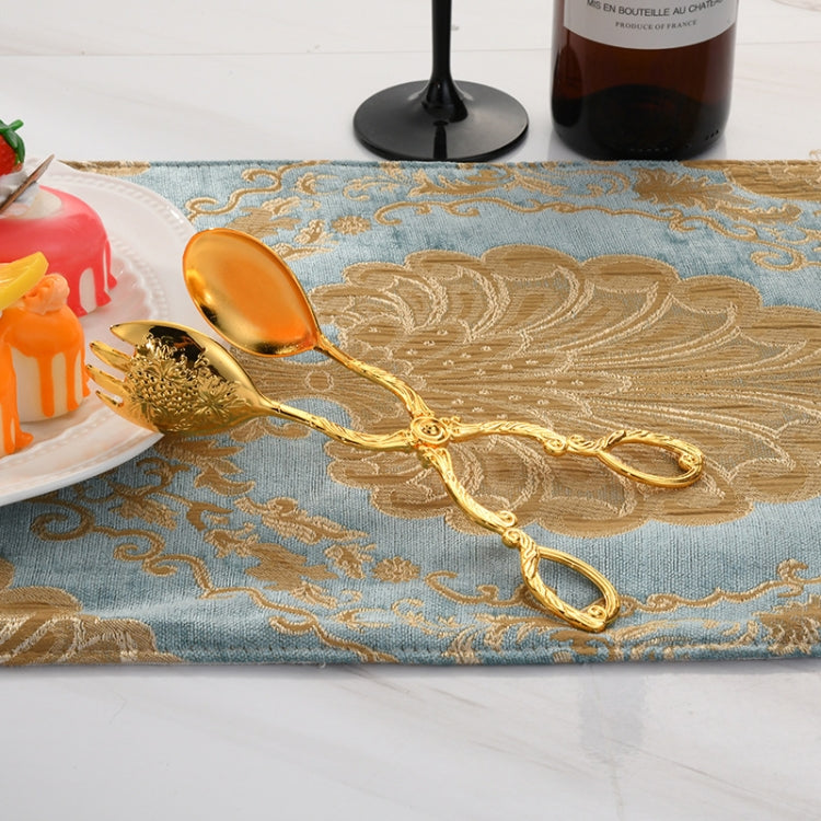 Retro Zinc Alloy Cutlery Cake Fruit Dessert Salad Clip, Cake Fruit Square Head Silver Clip, Cake Fruit Round Head Silver Clip, Cake Fruit Round Head Gold Clip