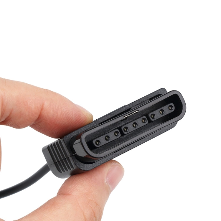 Kebidu USB GamePad Games Controller Converter Without Driver for Sony PS1 PS2 Adapter Cable Newest PS3 PS2, For PS1 / PS2