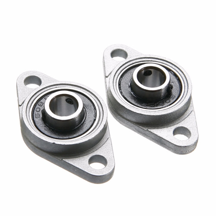 2pcs Diamond Bearing Housing Zinc Alloy Miniature Housing Bearing 3D Printer Accessories Universal, KFL08 (inner diameter 8), KFL000 (inner diameter 10), KFL001 (inner diameter 12)