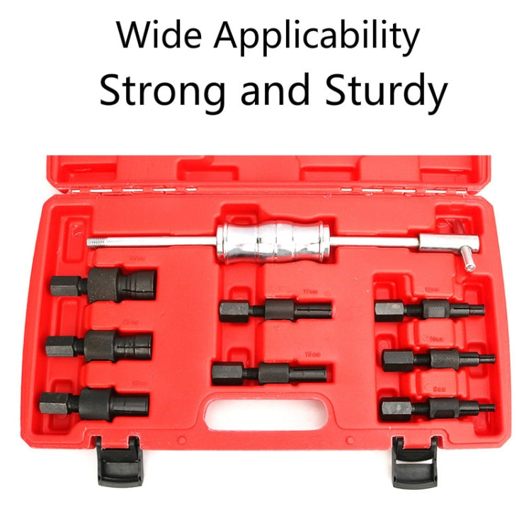 9 In 1 Inner Bearing Pull Code Puller Inner Hole Peilin Sliding Hammer Group Puller Inner Bearing Remove Tool, 9 In 1