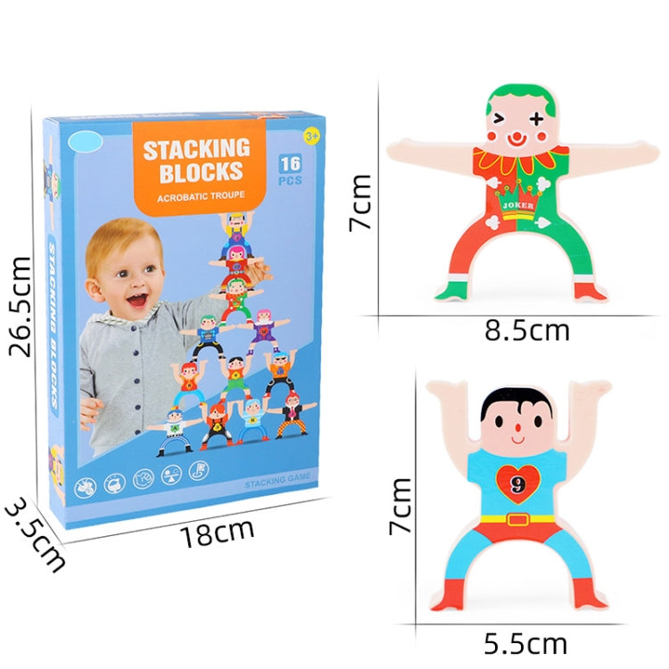 Children Parent-Child Stacking Block Game Balance Acrobatic Troupe Decompression Toy, Hercules