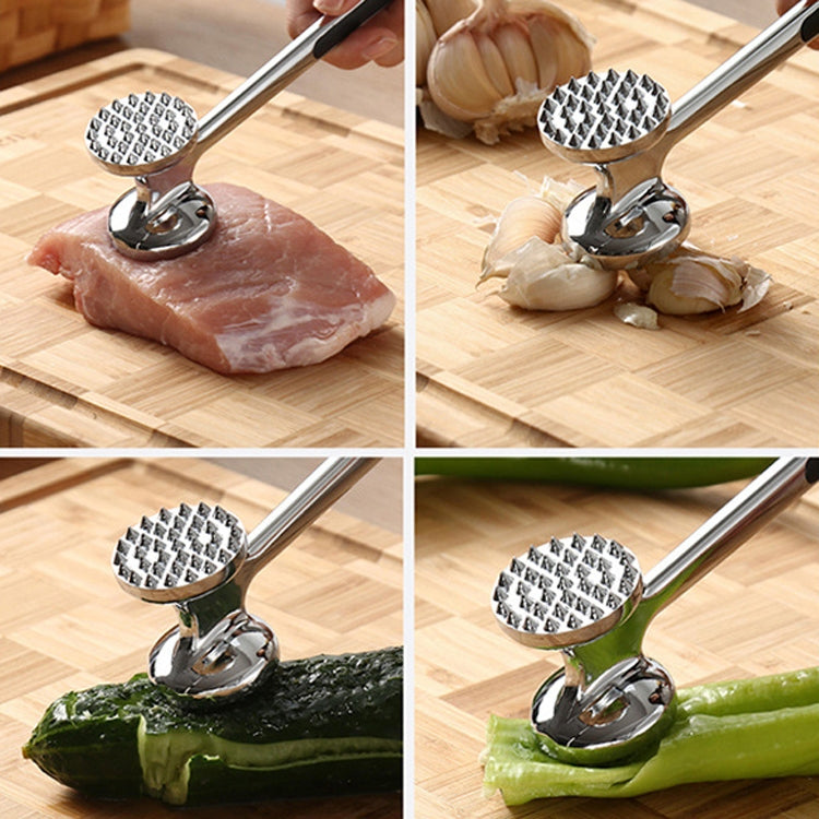 LsCook Home Steak Tender Meat Beef Knock Hammer Cattle Snoring Meat Kitchen Tool, Size: 22x5.5x4cm