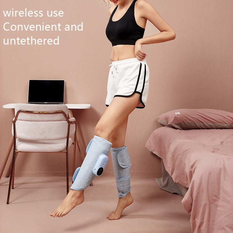 Home Constant Temperature Wireless Leg Massage, Style:, Blue Single Hot Compress+Air Pressure+Vibration, Blue Double Hot Compress+Air Pressure, Blue Double Hot Compress+Air Pressure+Vibration