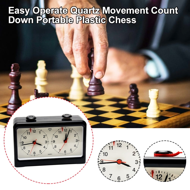 DT02 Quartz Chess Clock Chess and Go Timer, DT02