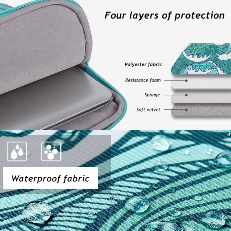 PU Leather Printing Laptop Liner Bag Tablet Sleeve Bag, H3-04 11 Inch, H3-04 12 Inch, H3-04 13 Inch, H3-04 14 Inch, H3-04 15 Inch