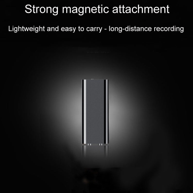 Q25 Intelligent Voice Recorder With Screen HD Noise Canceling Back Clip Voice Reporter, 4GB, 8GB, 16GB, 32GB