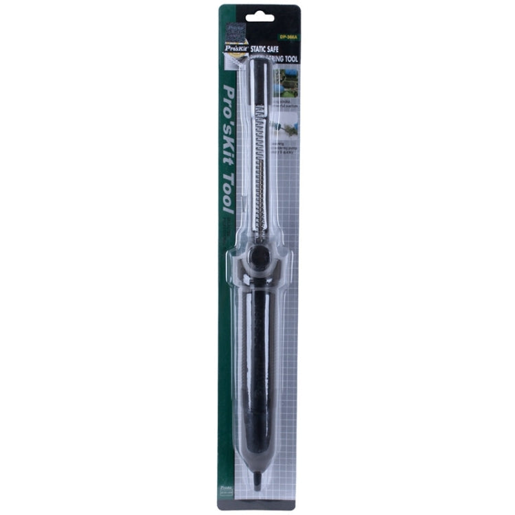 ProsKit DP-366A 38cm-Hg tin suction machine with anti-static desoldering pump and ergonomic PP handle