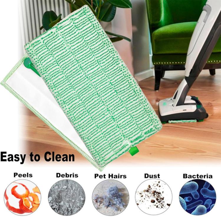For Vorwerk Vacuum Cleaner Cloth Accessories, SP520 Blue Cleaning Cloth, SP600 Blue Cleaning Cloth, SP600 Gray Dry Cleaning Cloth, SP600 Green Soft Cloth, SP520 Green Universal Cloth
