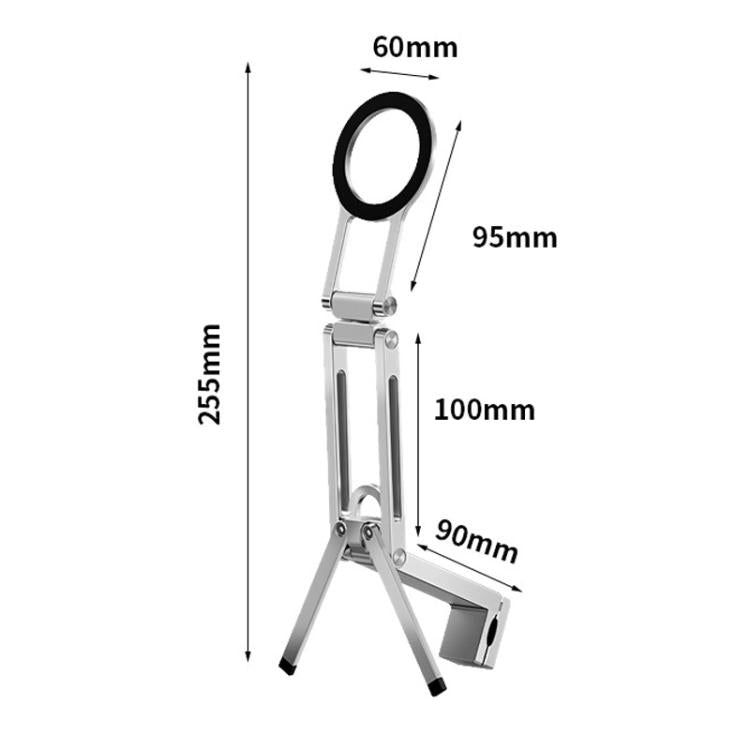 Foldable Ultra-Thin Desktop Phone Magnetic Stand Portable Tripod Phone Mount