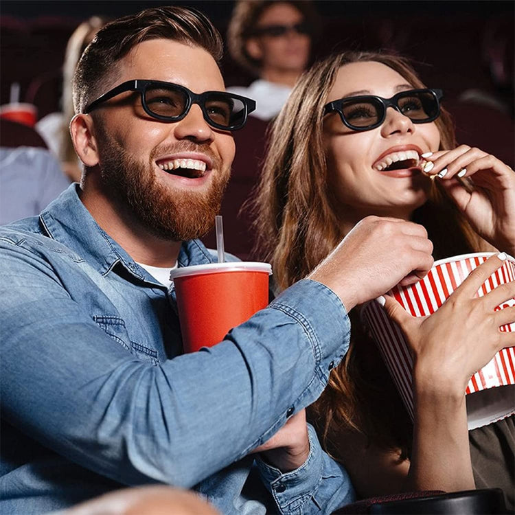 3D Film Special Polarized Glasses, Non-flash Stereo 3D Glasses, 1pc